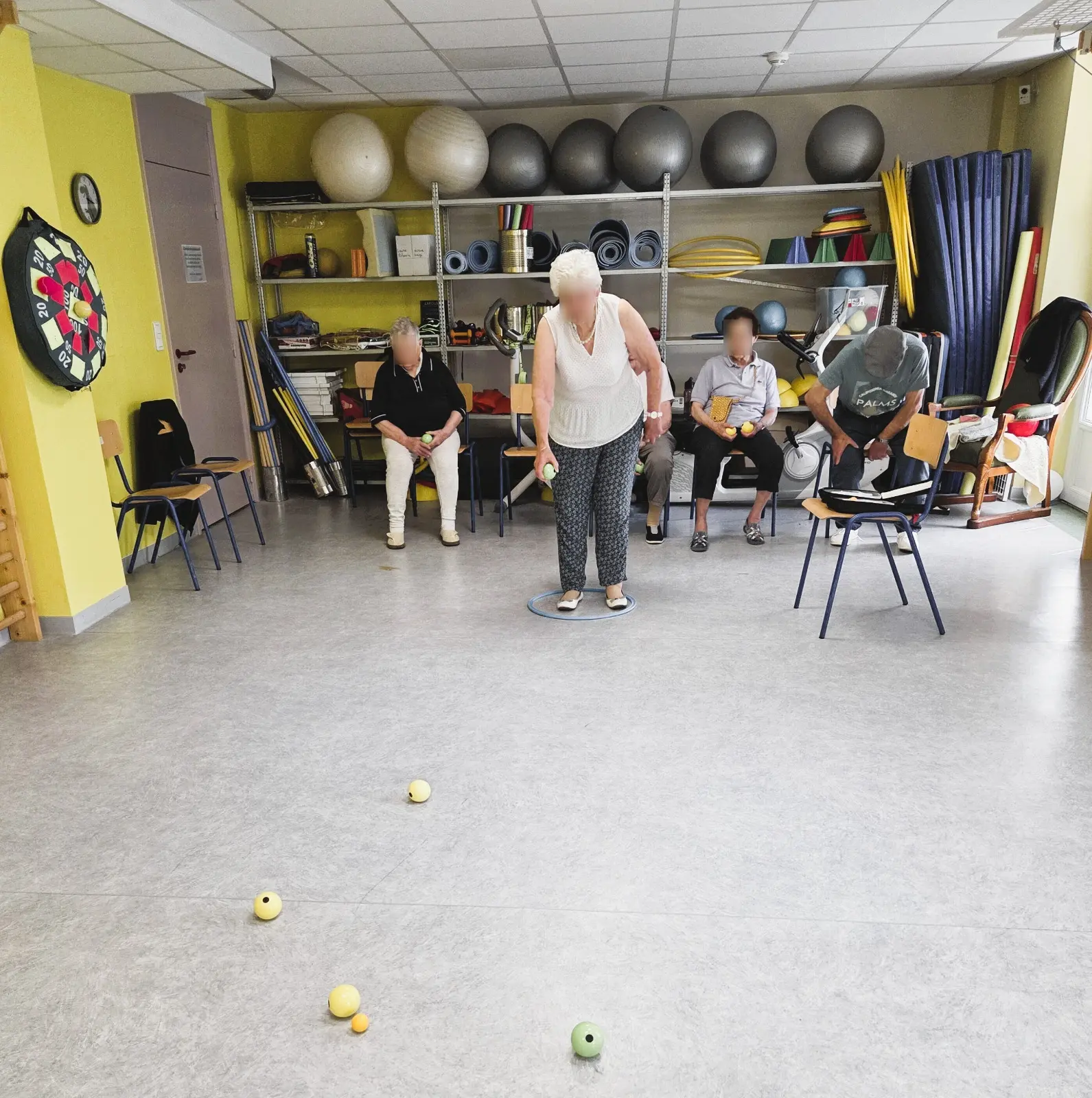Activité pétanque